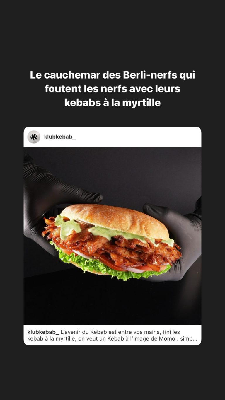 Le cauchemar des berli-nerfs qui foutent les nerfs avec leurs kezebabes à la myrtille